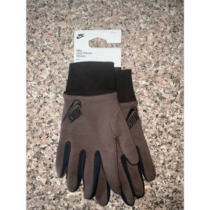 Nike Club Fleece Gloves Brown Size Medium